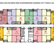 5 Chính chủ bán căn 62,2m2 chung cư.Eurowindow Tower