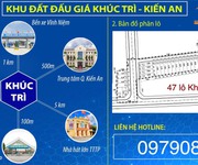 Bán lô đất duy nhất Khúc Trì, Kiến An 985 triệu