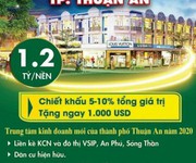 Đất Bình Chuẩn, Thuận An 5x16 ngay trung tâm thành phố- giá đầu tư giai đoạn F0