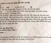 Vỡ nợ cuối năm cần bán đất trả nợ chỉ 16.92 triệu/m2 có ngay đất củ chi.