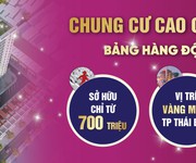 Chỉ 350 triệu sở hữu ngay căn hộ đẹp nhất 73m2, 02PN tại CC Thành Công, TP. Thái Bình