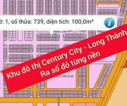 1 Bán giai đoạn2, dự án KDT CENTURY CITY-sân bay long thành,giá từ CDT