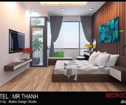 Cho thuê căn hộ mới đầy đủ tiện nghi, có ban công . DT 35-40m2.