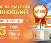 Nhận giữ chỗ shophouse kinh doanh 2 mặt tiền, đối diện đại học Việt Đức