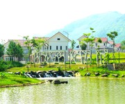 4 Biệt thự sân vườn view suối xanh villas, 3 mặt tiền đối diện vườn động thưc vật chỉ 32 tr/m2