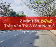 Cần bán lô đất đẹp 2 mặt tiền đường Trần Văn Trứ và Cẩm Nam 6, p. Hòa Xuân, q. Cẩm Lệ, Đà Nẵng