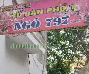 4 Bán đất tổ 1 Sài Đồng, ngõ 797 Nguyễn Văn Linh, Quận Long Biên