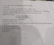 Chính Chủ lô Đất Tại Kha Lâm 6 Kiến An Hải Phòng