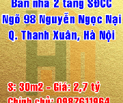 7 Chính chủ bán nhà ngõ 98 Nguyễn Ngọc Nại, Phường Khương Mai, Quận Thanh Xuân