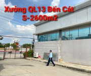 3 Cho thuê kho P.Thới Hòa - Tx.Bến Cát. DT 2600m2