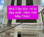 Bán nhà đẹp -  giá rẻ nhà hai lầu đúc hẻm 16b, mậu thân, an hoà, ninh kiều, cần thơ