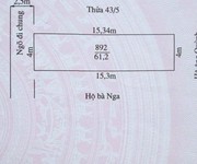 4 Bán Đất 61.2m2 -  9A/389 Đằng Hải - Hải An   Hải Phòng.