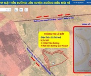 Bán lô đất hơn 3.5ha xã Bình Tân, Bắc Bình trên tuyến đường quy hoạch liên huyện.