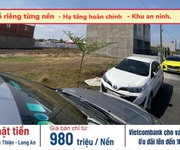 Nền Đất đã lên 102m2 thổ, cần bán giá 11tr/m2, Mặt tiền 50m, Chợ Rạch Kiến, Cần Đước, Sổ Sẵn.