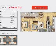 Nhà tôi muốn CH tại 6Th Element - căn góc 2PN, 87m2 giá 3,7 tỷ  đã có sổ