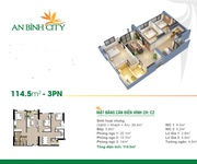 Chính chủ cần bán gấp căn hộ 114m2 chung cư An Bình city   full đồ đẹp.
