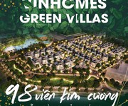 2 Biệt thự đơn lập green villas giá chỉ 160tr/m2