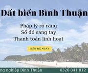 3 Đất mặt biển Hòa Thắng SHR diện tích 7985m2