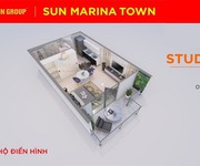 Cần bán căn STUDIO view 2 trực diện vịnh di sản và bến du thuyền dự án Sun marina Hạ Long