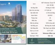 2 TECHNOPARK TOWER - toà văn phòng thông minh tiêu chuẩn top 10 thế giới