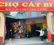 Bán nhà mặt chợ Cát Bi kinh doanh buôn bán tốt