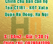 5 Chính chủ bán căn hộ ở khu Xa La, Phường Phúc La, Quận Hà Đông