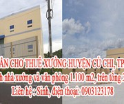 Chính chủ cần cho thuê xưởng huyện củ chi, tp. Hồ chí minh