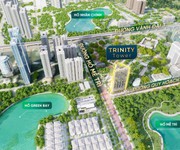 TRINITY TOWER - Chất lượng sống xanh 100 View 3 hồ điều hòa, diện tích 67m2 giá 2,6 tỷ