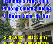 5 Chính chủ cần bán nhà 5 tầng Phường Chương Dương, Quận Hoàn Kiếm, Hà Nội