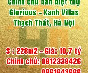 1 Chính chủ bán biệt thự Glorious B1-02 - dự án Xanh Villas, Thạch Thất, Hà Nội