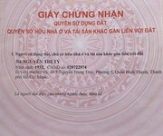 Chính chủ cần bán lô đất 3 mặt tiền, đường nguyễn trung trực, f5, quận bình thạnh.