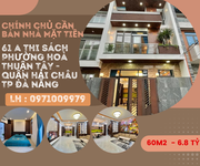 Chính chủ cần bán nhà mặt tiền 61 A Thi Sách - Phường Hoà Thuận Tây - Quận Hải Châu - TP Đà Nẵng