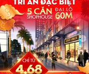 SHOPHOUSE mặt tiền đường 60M