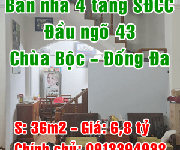 13 Chính chủ bán nhà ngõ 43 đường Chùa bộc, Quận Đống Đa, Hà Nội