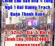 8 Chính chủ cần bán nhà , ngõ 1 phố Bùi Xương Trạch, Khương Đình, Quận Thanh Xuân