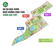 Dự án Nhà vườn nghỉ dưỡng sinh thái Vườn Quê Việt