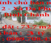 Bán nhà Ấp 2, Xã Đa Phước, Huyện Bình Chánh