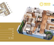 Bán chung cư Tecco 3PN khu Bình Minh  giá thương lượng