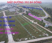 Chính chủ cần bán đất mặt đường 392 tại Bá Đông - Bình Minh