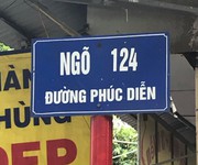 Bán đất thổ cư sổ đỏ 124 Phúc Diễn, Bắc Từ Liêm,HN