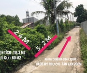 Bán đất Phú Mỹ - TDM - BD. 116.3 m2 Chính chủ