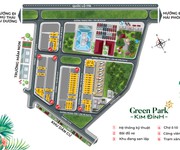 1 Bán đất dự án Green Park Kim Đính-Kim Thành -Hải Dương mặt tiền 5m,dài 20m