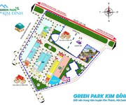 Chỉ với HƠN 1 TỶ ĐỒNG . Sở hữu lô đất dt 100m2 tại dự án GREEN PARK KIM ĐÍNH, KIM THÀNH, HẢI DƯƠNG.