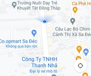 Bán nhà mặt tiền nguyễn sinh sắc, vị trí đắc địa bậc nhất sa đéc, 100m2, shr