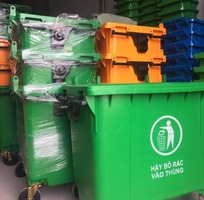 4 Thùng rác nhựa   660L, 240L, 60L   giá rẻ số  1 Đà Nẵng