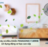 Quạt cây có điều khiển PANASONIC F-409KB sử dụng động cơ bạc đạn cao cấp