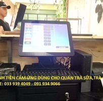 2 Máy tính tiền cảm ứng dùng cho quán cafe,trà sữa giá rẻ tại quảng trị