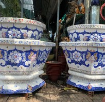 2 Chậu hoa - chậu khảm sành - dán miểng 0933181317 hàng thủ công mỹ nghệ thủ đức tphcm 2 Chậu hoa - chậu khảm sành - dán miểng 0933181317 hàng thủ công mỹ nghệ thủ đức tphcm