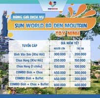 1 Vé tham quan Du lịch Sun World Bà Đen, Sun World Hòn Thơm, VinWomders Phú Quốc,...