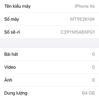 5 Cần bán Iphone XS 64GB màu đen